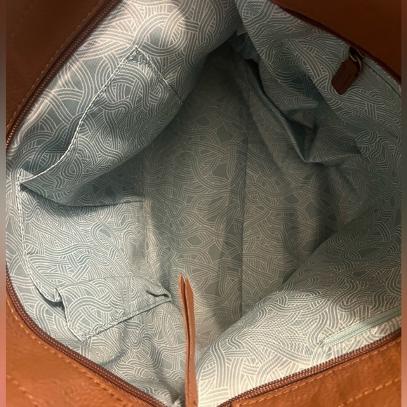 The Sak Soft Brown Leather Tote - Picture 6 of 11